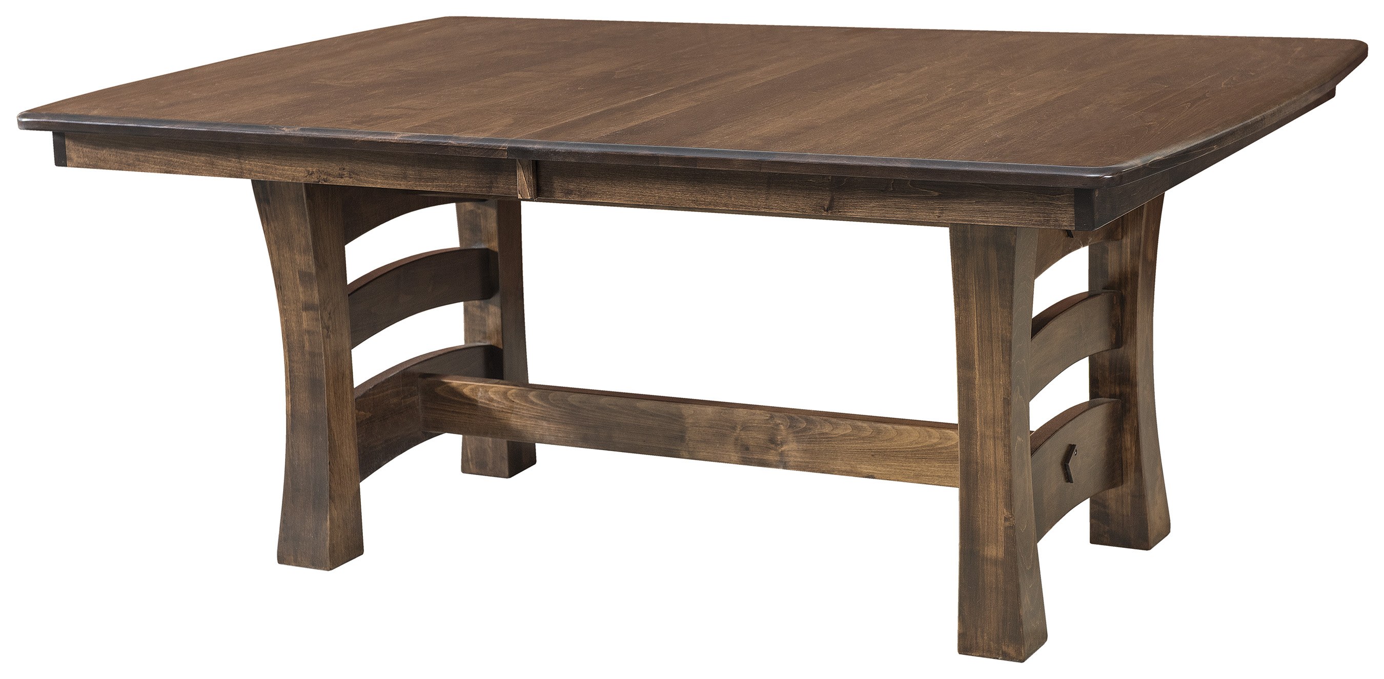 Nashville Trestle Table Black Carriage Furniture