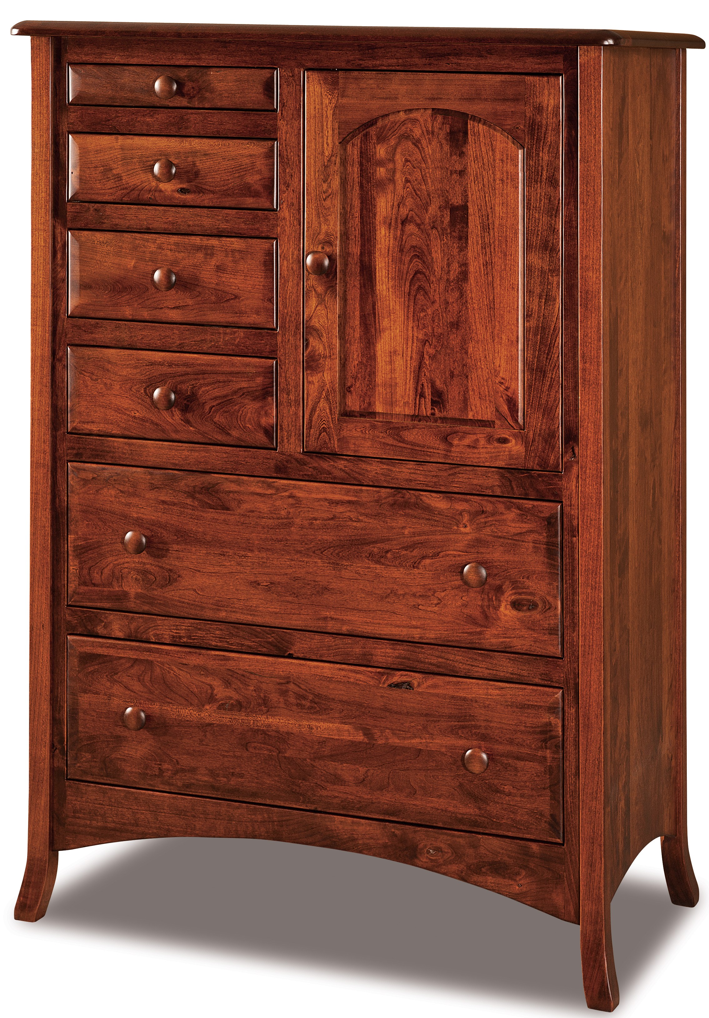 Carlisle Gentleman's Chest Black Carriage Furniture